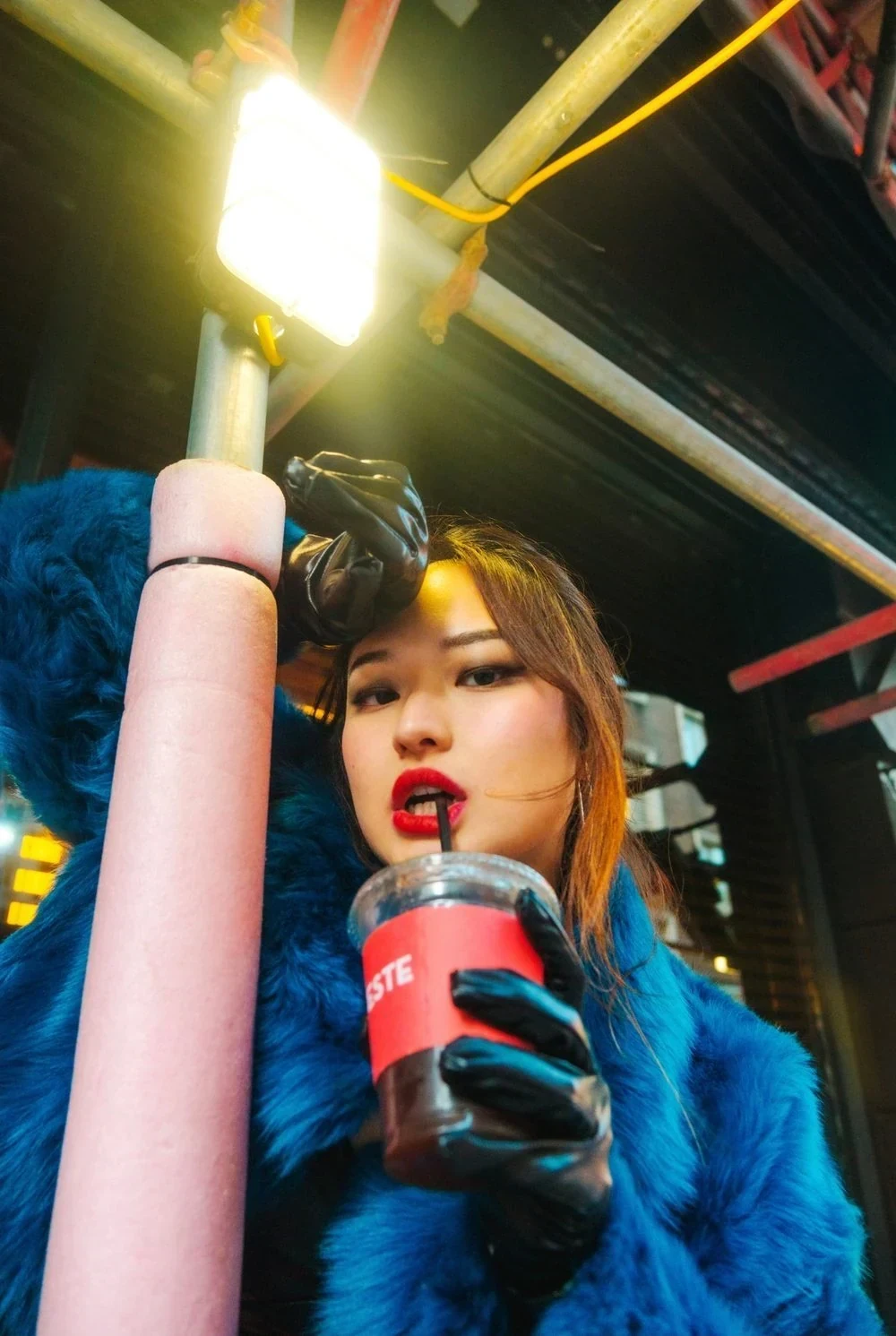 Textured Piece, editorial outfit look for a London portfolio session
