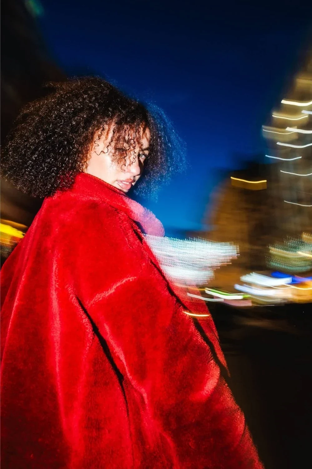 After Hours, editorial outfit look for a London portfolio session